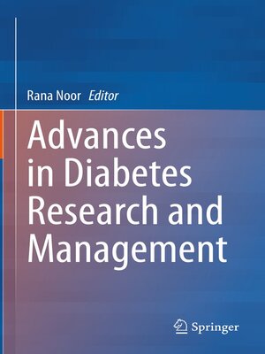 cover image of Advances in Diabetes Research and Management